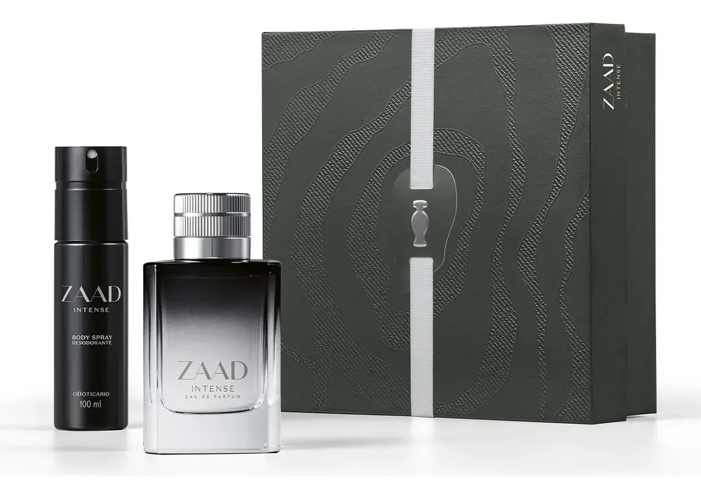 Kit Presente Zaad Intense O Boticário Masculino Original