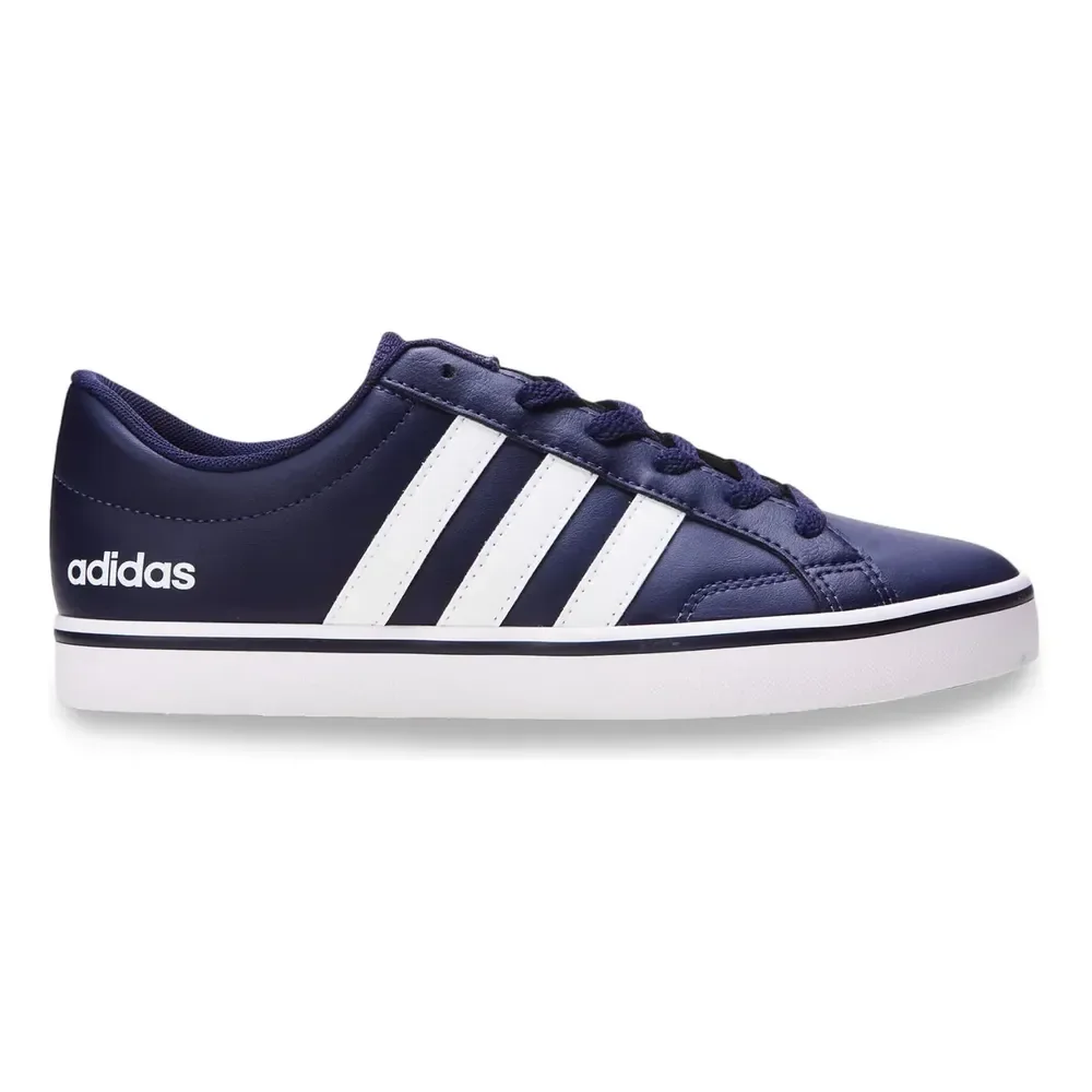 Tênis Masculino Vs Pace 2.0 adidas Ftwwht/cblack/ftwwht Liso Azul-marinho 38 Br