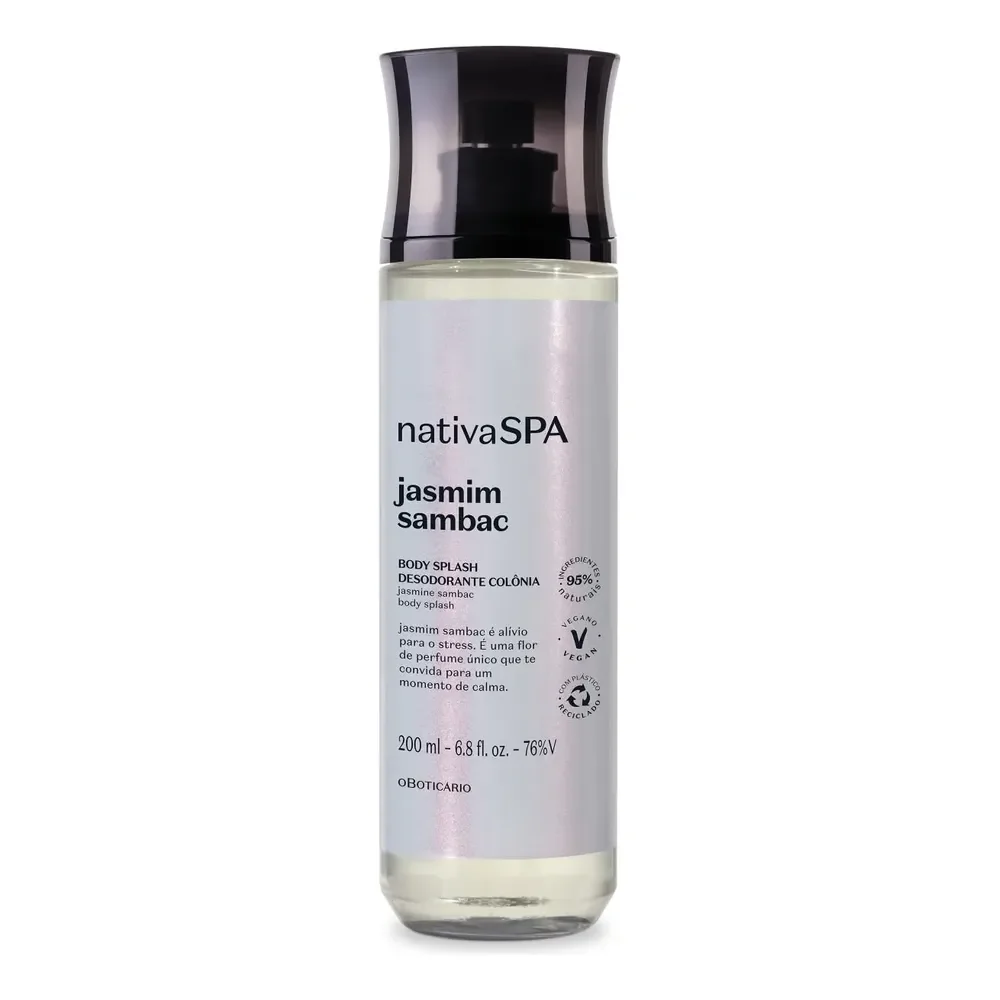 Body Splash Desodorante Colônia Nativa Spa Jasmim Sambac Única