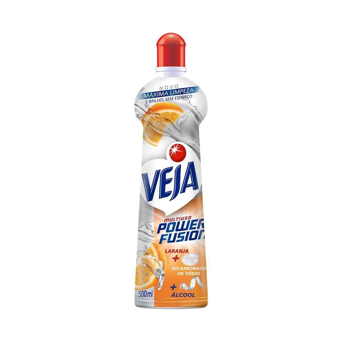 Veja Power Fusion Limpador Multiuso Laranja 500ml