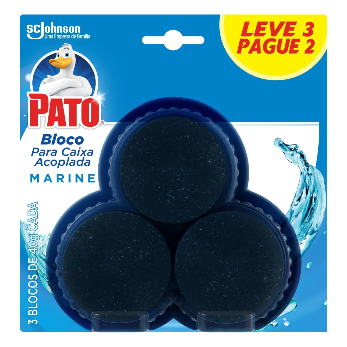 Pato Desodorizador Sanitário Caixa Acoplada Marine, 40g