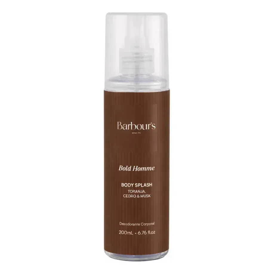 Bold Homme Body Splash Masculino Barbour's Beauty 200ml