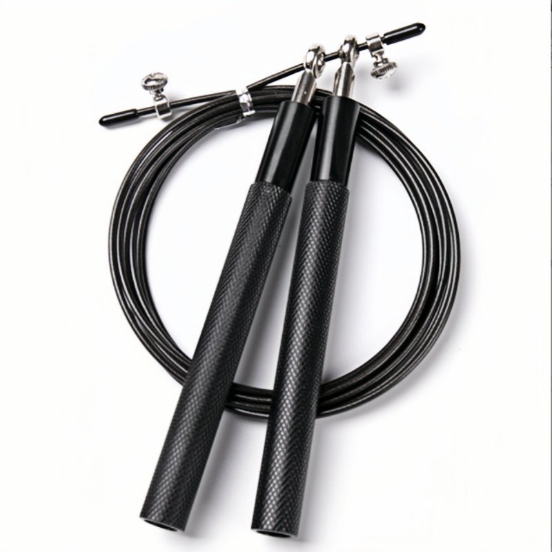 1 Kit Corda Pular Profissional 3 Metro AçO Rolamento PromoçãO