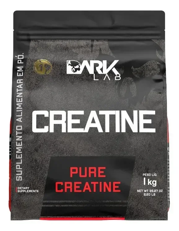 Creatina Monohidratada Pura 1kg Dark Lab Unidade Sem sabor