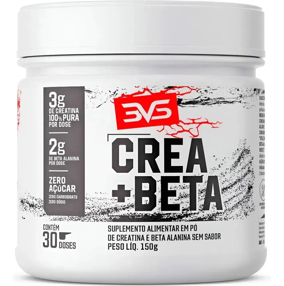 Creatina + Beta Alanina - Fórmula Avançada Para Treinos De Alta Intensidade com Zero Carboidrato - 150g