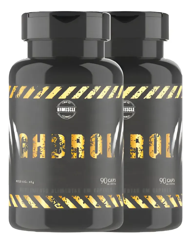 2 Ghdrol Potencializador Muscular De Crescimento Sem Sabor Ghmuscle Sem Sabor