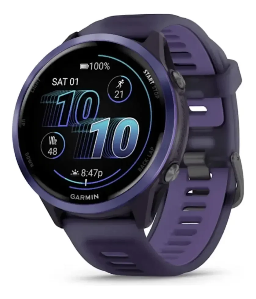 Relógio Garmin Forerunner 570 Índigo 47mm Com Monitor E Gps