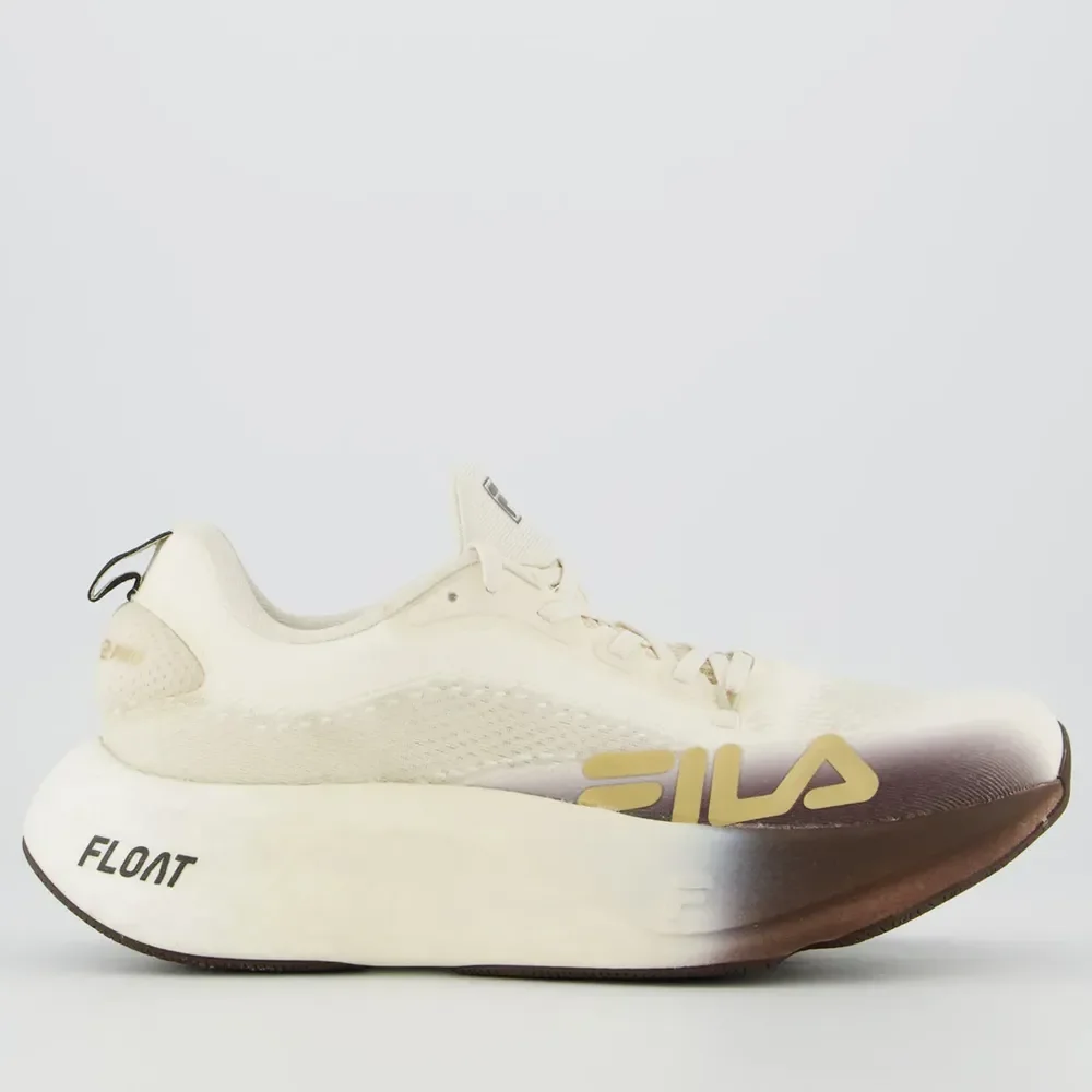 Tenis Fila Float Maxxi 2 Pro Feminino Branco E Marrom Branco - 35,0 Br