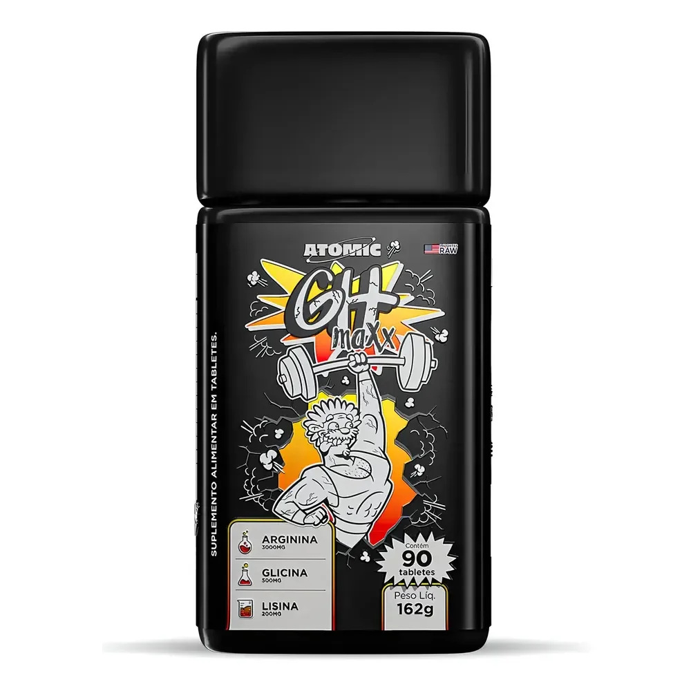 GH Maxx Atomic Labs Tabletes Pré-Hormonal 90 Arginina Neutro