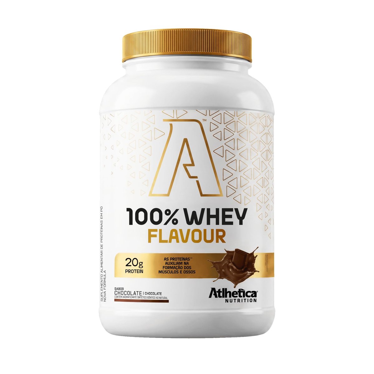 Atlhetica Nutrition 100% Whey Flavour (900 G) Chocolate