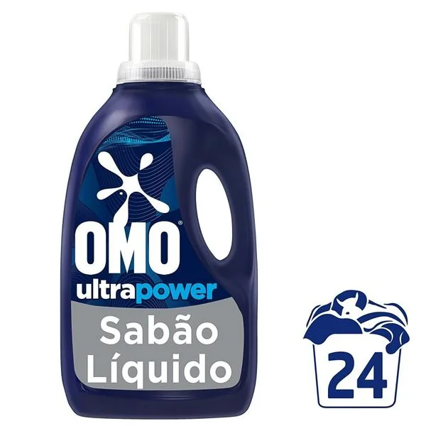 Omo Lava Roupas Líquido Ultra Power 1,8 L