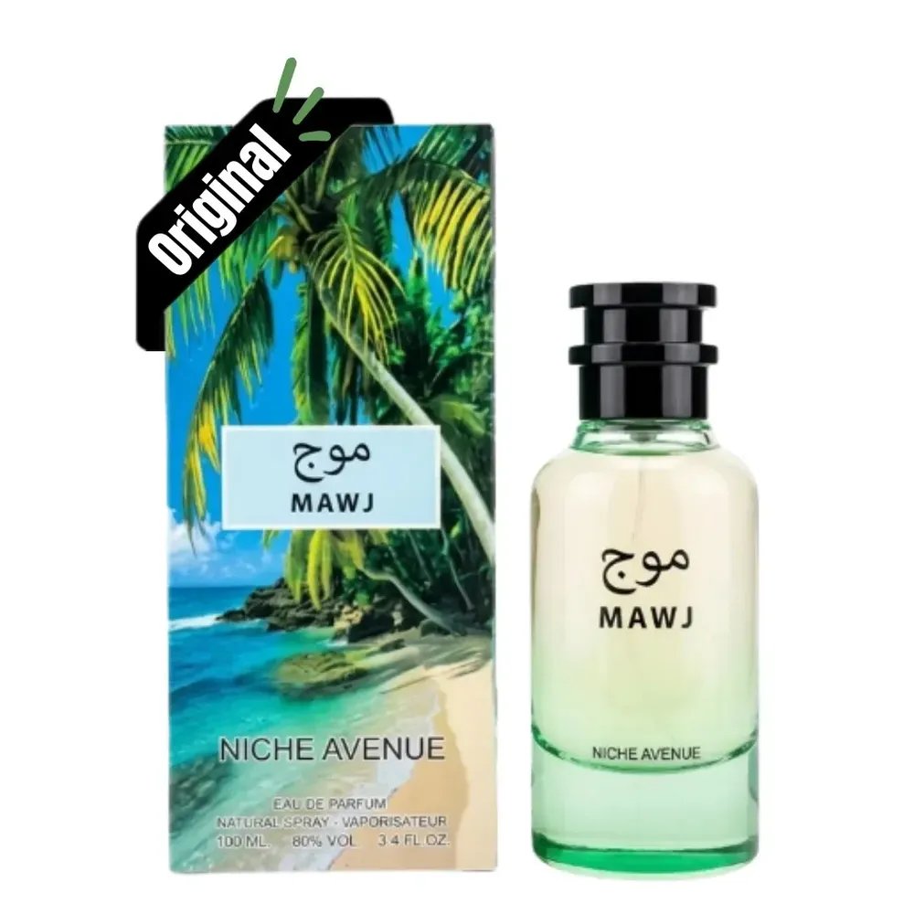 Perfume Árabe Mawj Niche Avenue Unissex 100ml