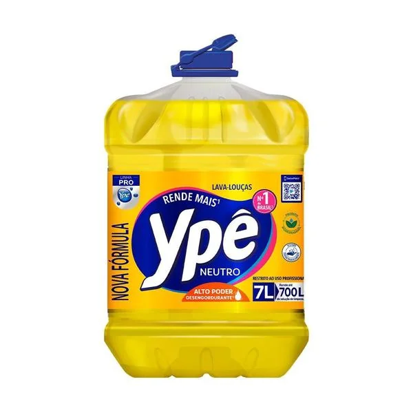 Detergente Ypê Neutro Pro 7l