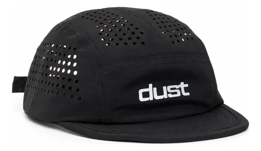 Boné Five Panel Performance Airtech Corrida Aba Curta Dust Preto Un