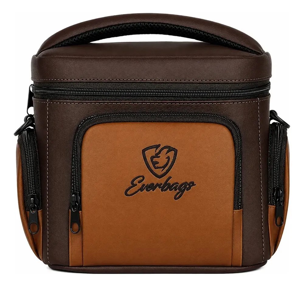 Bolsa Térmica Fitness Master Caramelo Multifuncional Durável Marrom-caramelo