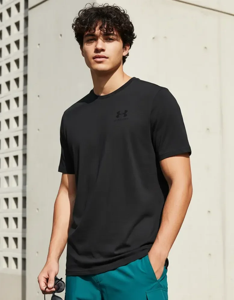 Camiseta Masculina Treino Under Armour Sportstyle Left Chest Preto P