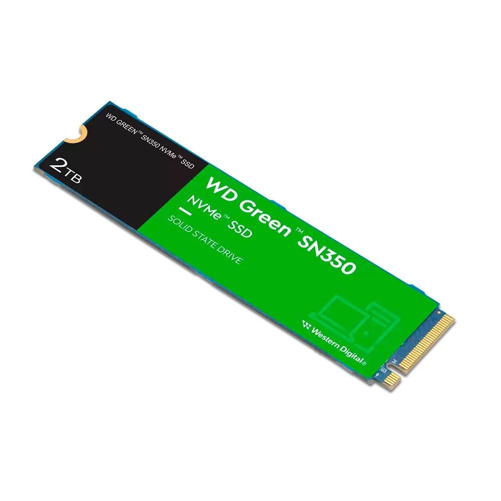 SSD WD Green SN350 2TB M.2 2280 NVME PCIE 3.0 3200Mb/s - WDS