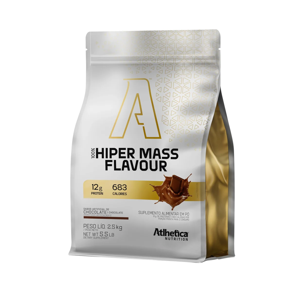 100% Hiper Mass Flavour (2,5kg), Chocolate, Atlhetica Nutrition | Flavour