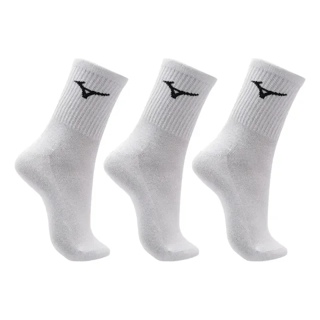Kit 3 Pares Meia Esportiva Mizuno Cano Médio Original