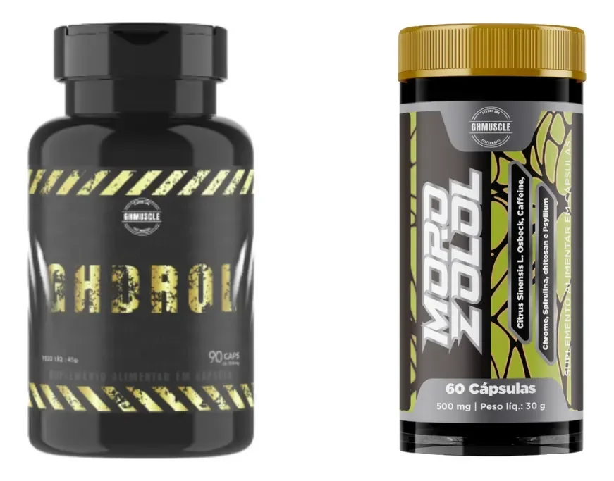 1 Gh + 1 Morozolol - Laboratório Ghmuscle Sem Sabor