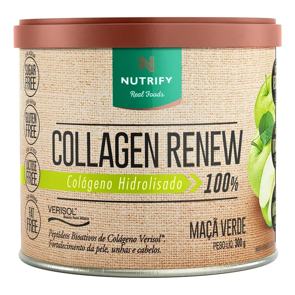 Collagen Renew Sabor Maçã Verde - Nutrify 300g