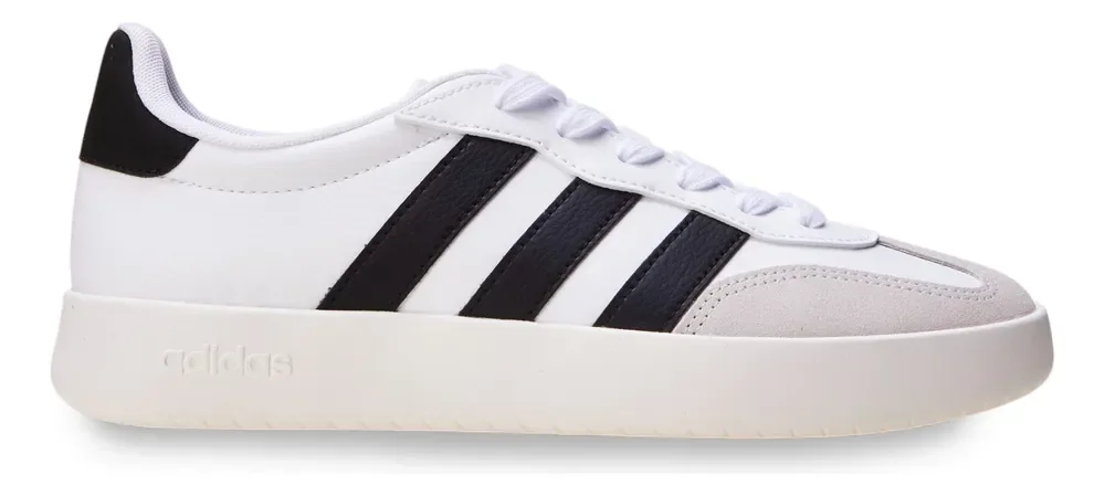 Tênis Masculino Barreda adidas Branco E Preto Liso 39 Br