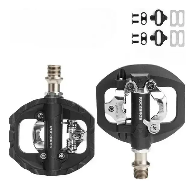 Pedal Clip Duplo Rockbros Para Bicicleta Mtb