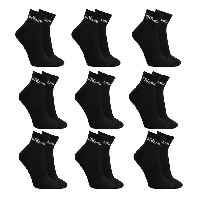 Kit 9 Pares Meias Wilson Cano Médio Masculino Adulto