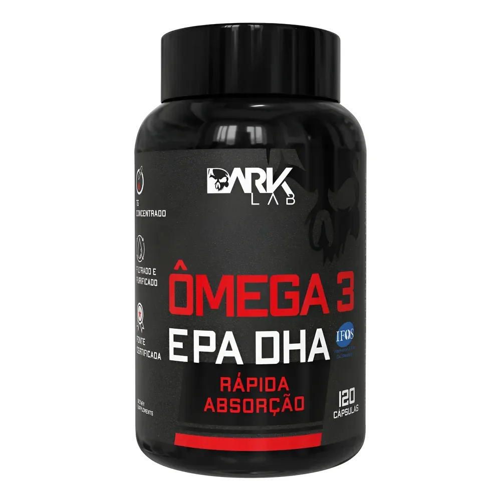 Ômega 3 Epa Dha Dark Lab 120 Capsulas 120caps