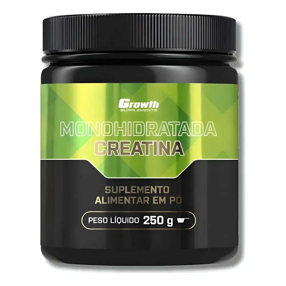 Growth Creatina Monohidratada 250g - Imediato Neutro