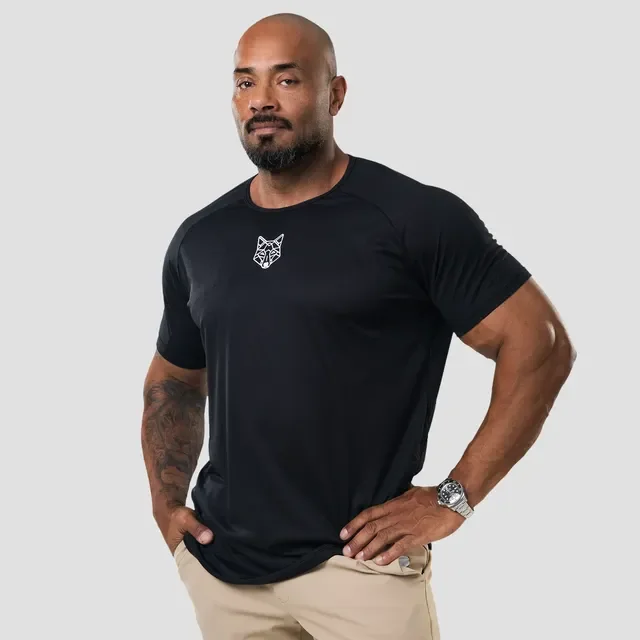 Camiseta Dry Perfomance Lobo Geométrico Alpha