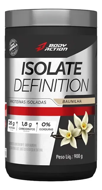 Whey Isolado Proteína 100% Isolada 900g Body Zero Açúcar