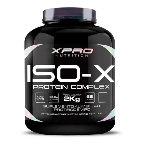 Whey Protein Isolado X-pro Nutrition 2kg Sem Glúten Chocolate