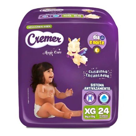 Fralda Cremer Econômica Xg 24 Unidades