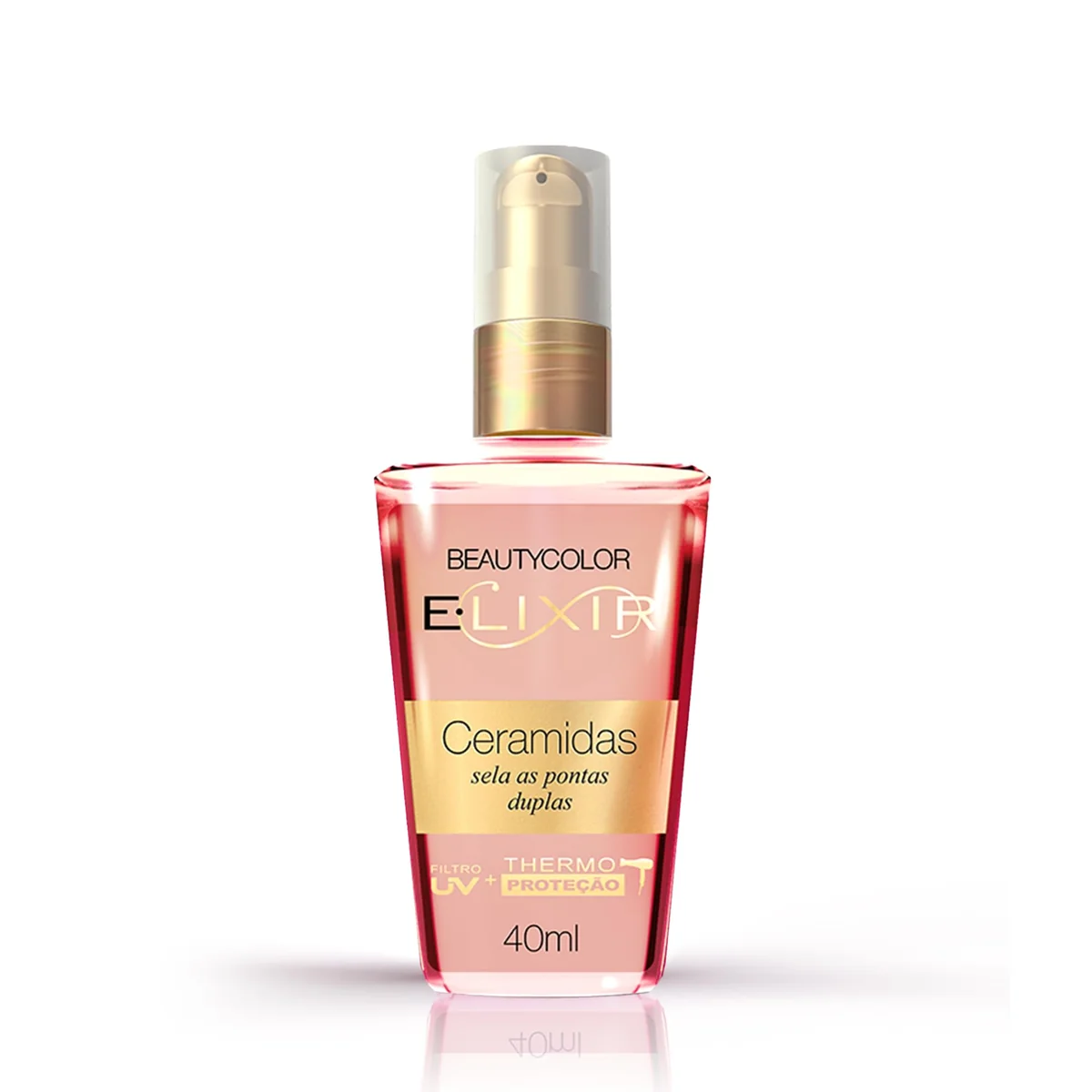 E.lixir Ceramidas - Sela as pontas duplas e Restaura os fios - BEAUTYCOLOR - 40ml