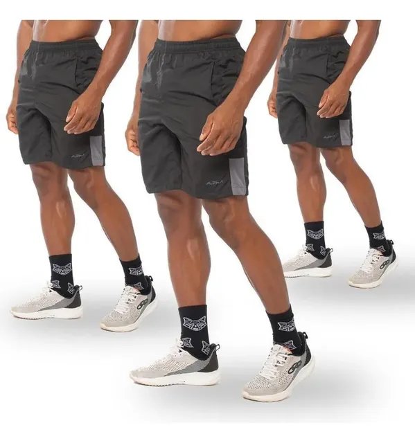 Kit 3 Bermudas Square Dry Alpha