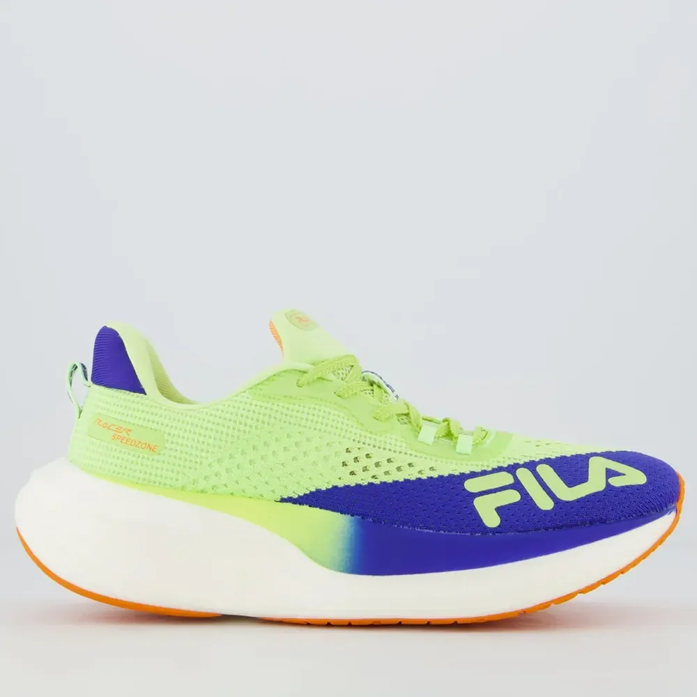 Tênis Fila Racer Speedzone Feminino Verde E Azul Verde - 37 Br