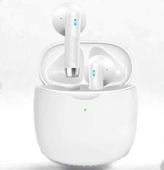 Fone de Ouvido Bluetooth 5.3 Sem Fio TWS com Estojo de Carregamento, Som Estéreo, Compatível com Android e iOS