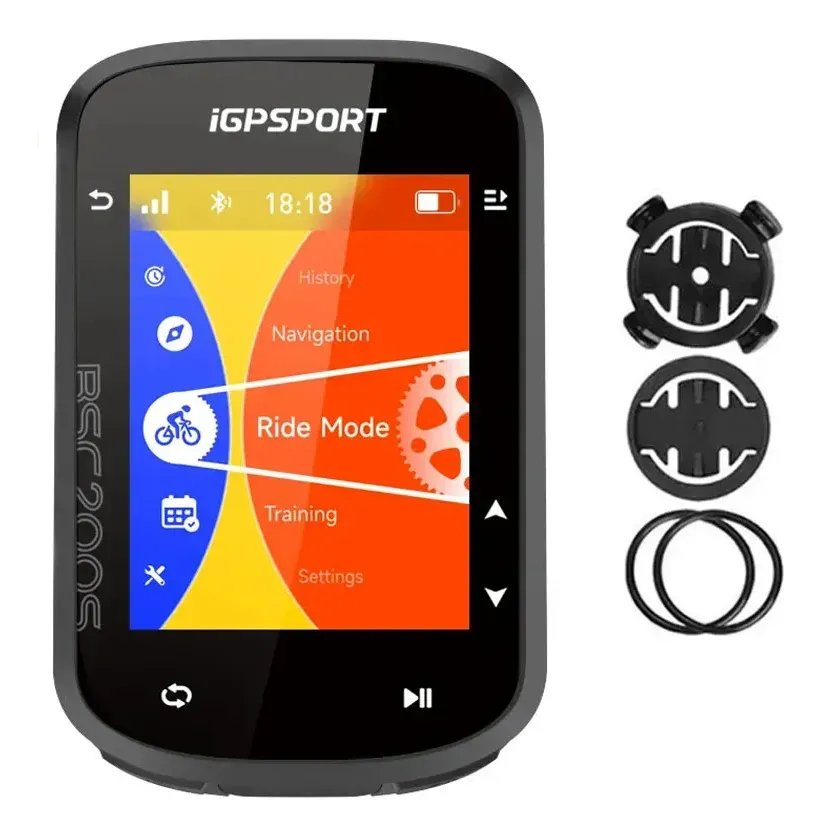 Gps Bike Igpsport Bsc200s Ciclocomputador Rota Strava Com Nf