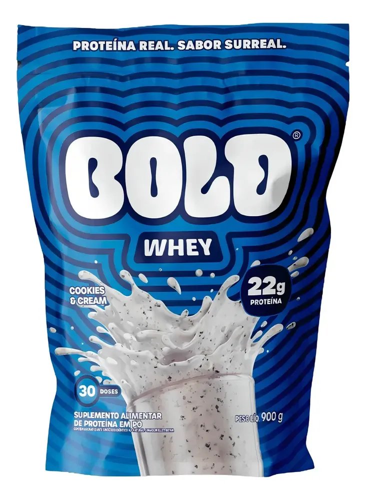 Whey Protein Bold Sabor Cookies & Cream 900g