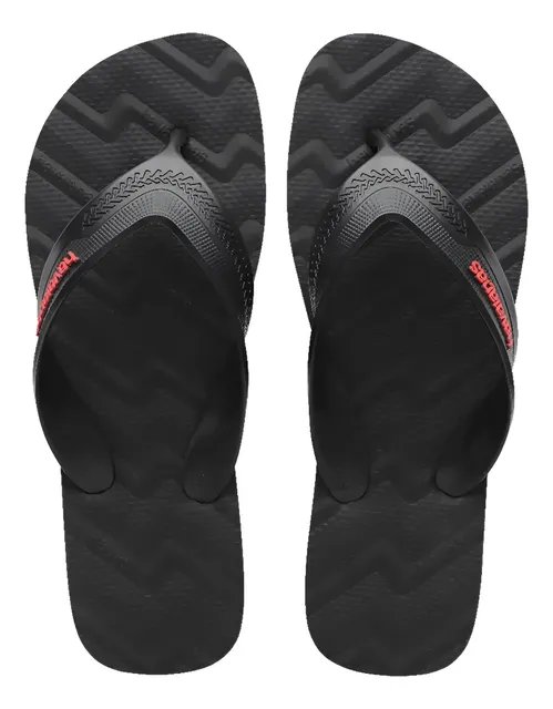 Chinelo Havaianas Masculino Track Waves Lançamento Preto