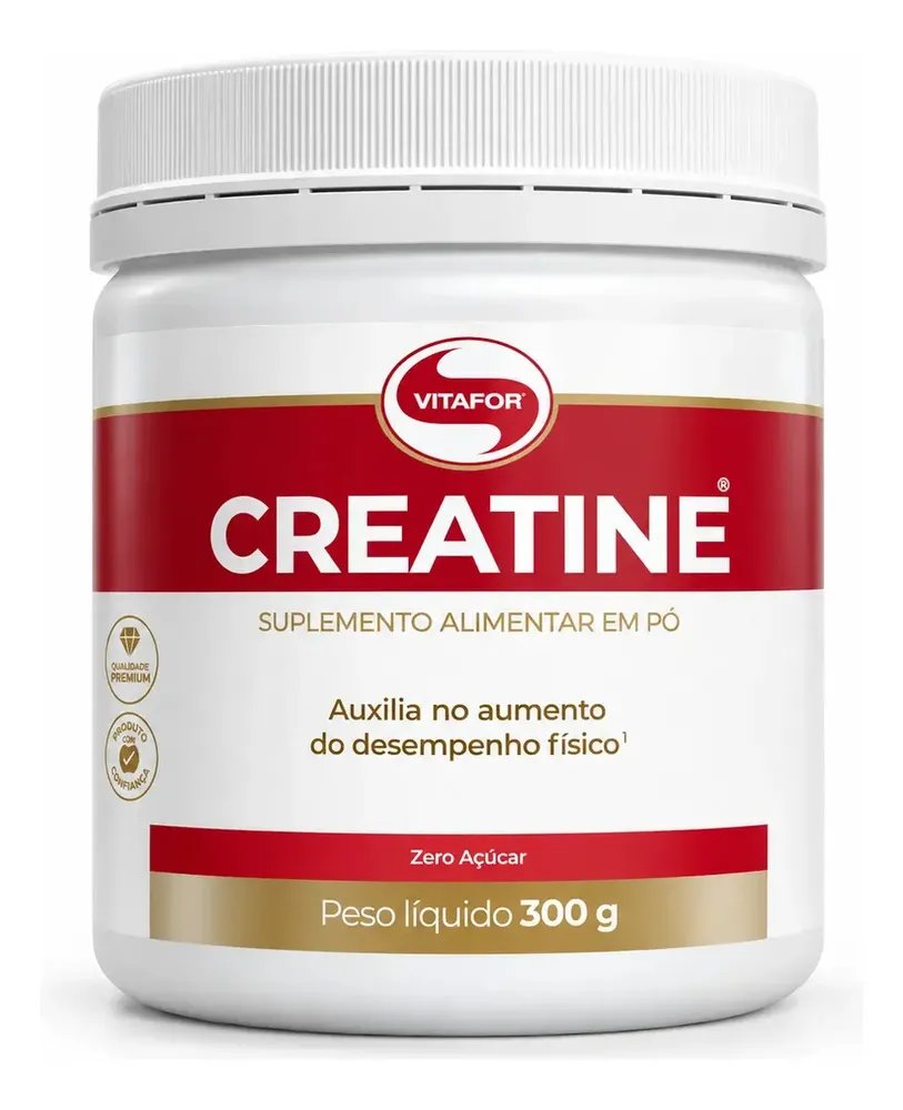 Creatina Vitafor em pó Sem sabor x 300g