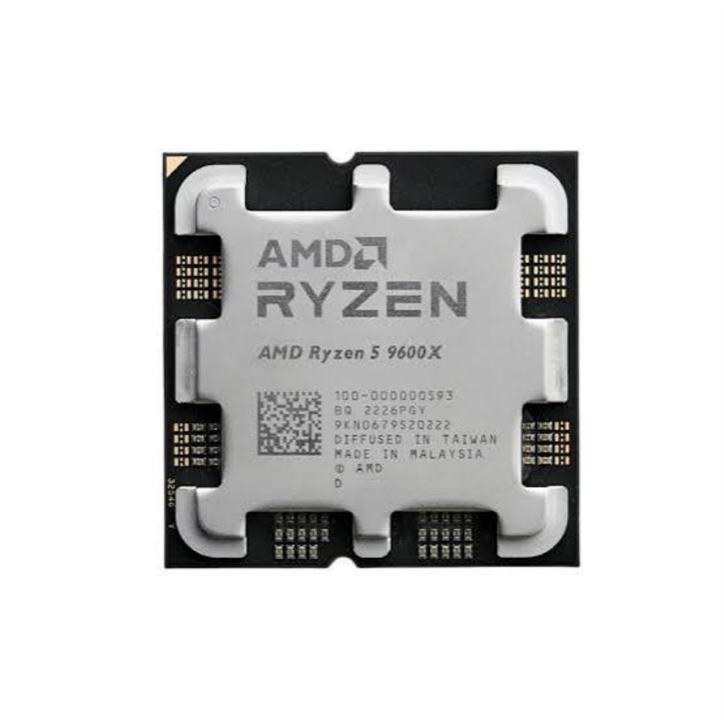 Processador AMD Ryzen 5 9600X, 3.9GHz (5.4GHz Turbo), 6-Cores 12-Threads, AM5 Novo (Sem Caixa ou Cooler)