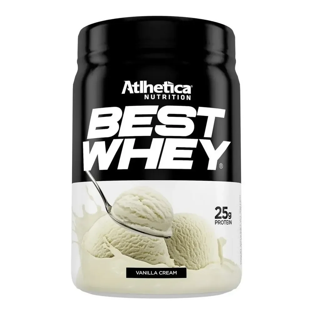 Suplemento En Pó Atlhetica Nutrition Proteínas De Best Whey Sabor Creme De Baunilha X 450g