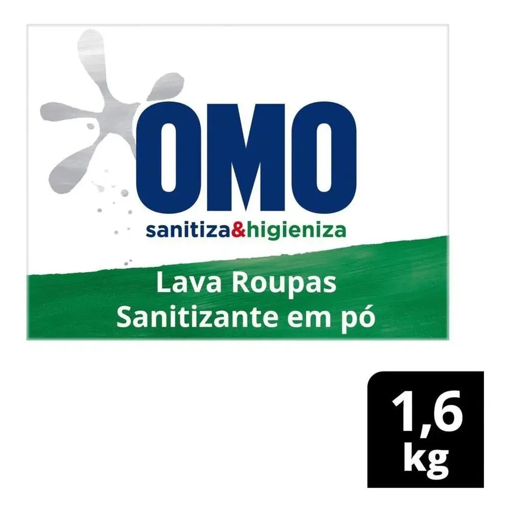Sanitizante em Pó Omo Lavagem Perfeita 1.6kg