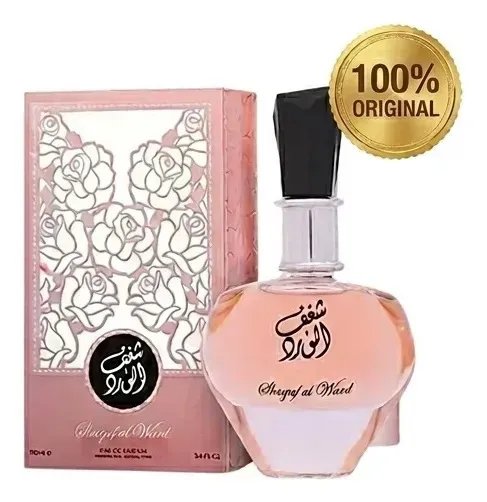 Perfume Shagaf Al Ward Eau De Parfum 100ml Lacrado/original