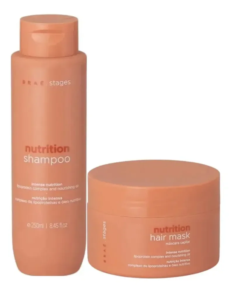 Braé Stages Kit Nutrition 2 Produtos (shampoo E Máscara)