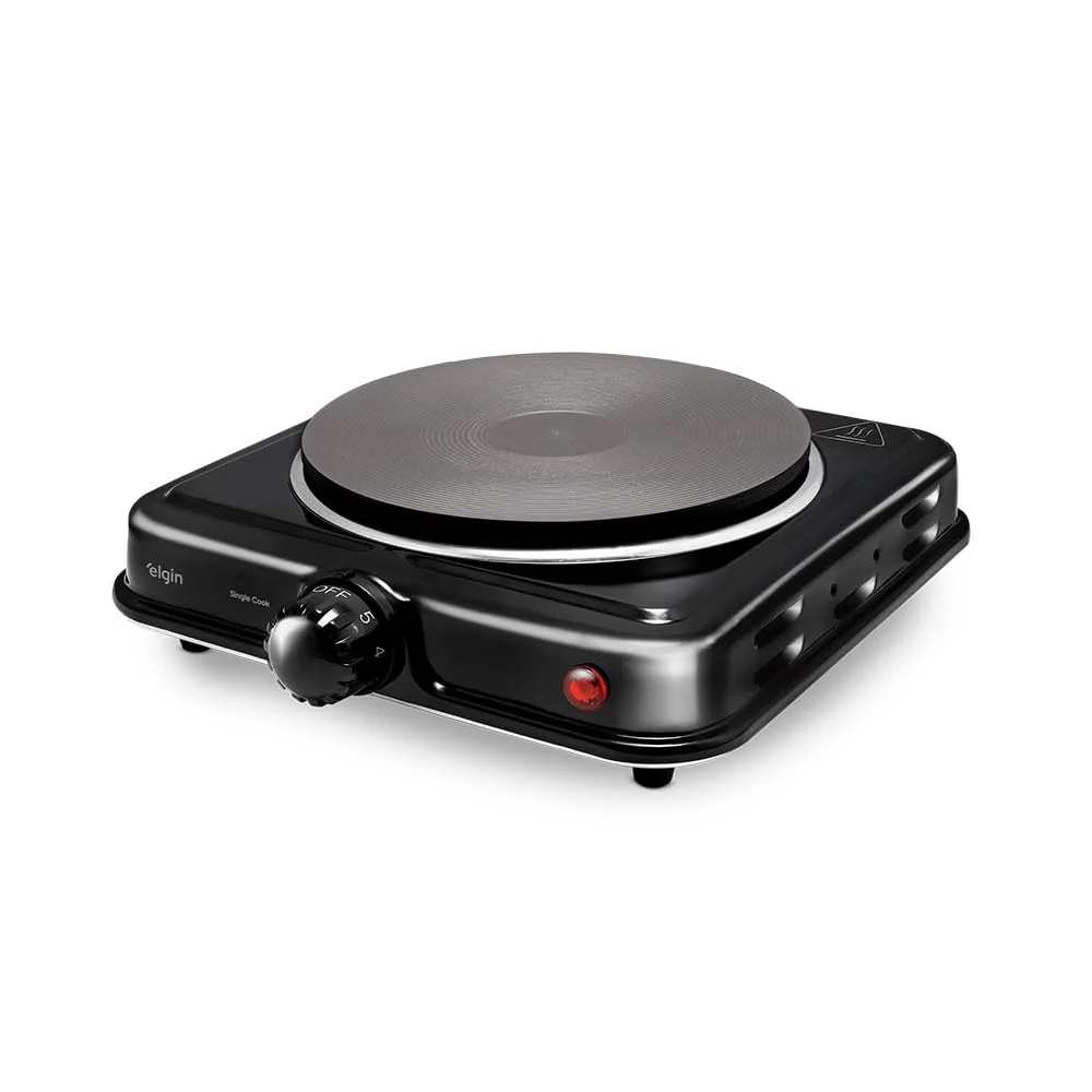 Fogão Elétrico Portátil Cooktop Elgin Single Cook 1 Boca - 110V