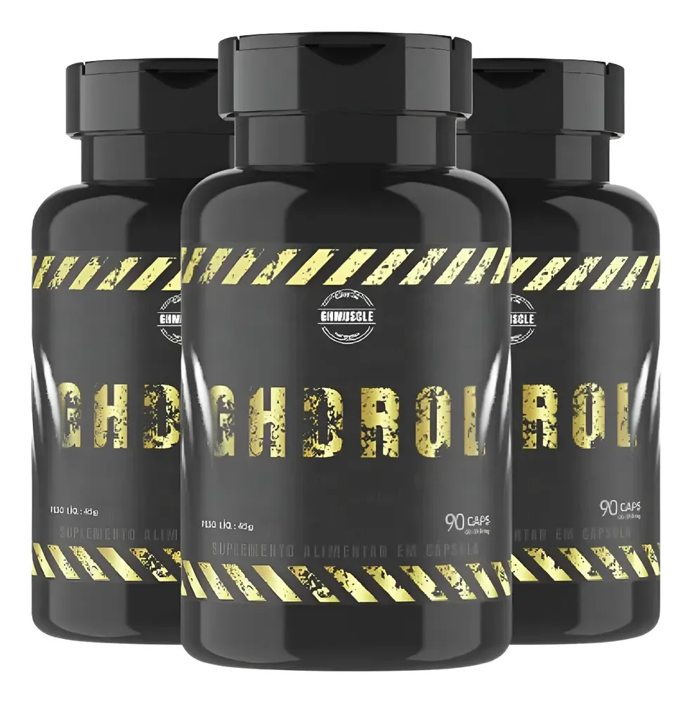 3 Gh Drol - Ghmuscle Sem Sabor