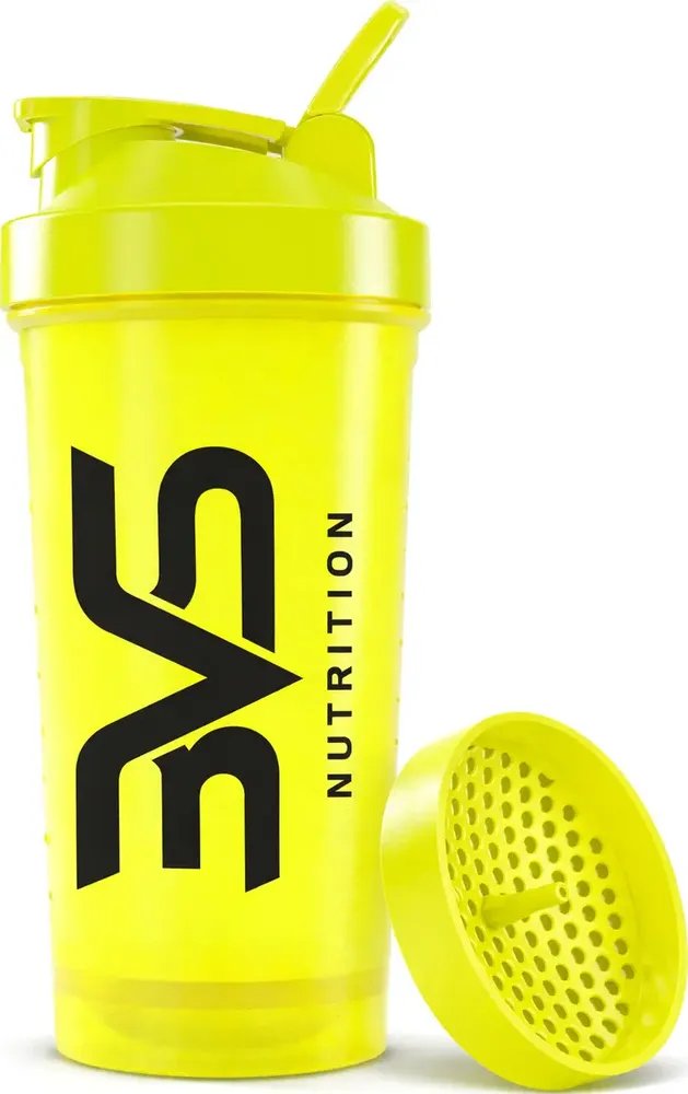 Coqueteleira / Shaker Amarelo - Academia 600ml - 3vs Nutrition